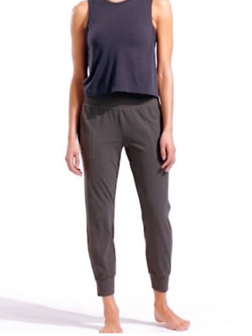 Athleta Salutation Joggersin Powervita Gray Size XS